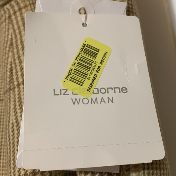NWT Liz Claiborne wool lined slacks - Picture 6 of 10